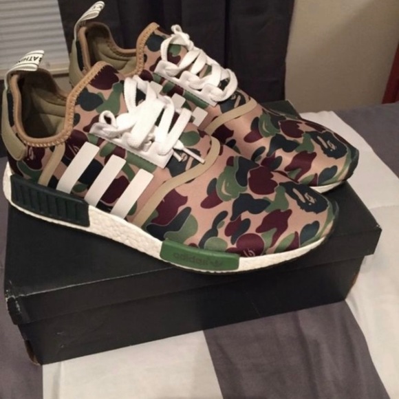 Addidas NMD BAPE camo NEW with tag size 8.5